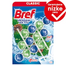 Bref Power Aktiv Pine tuhý WC blok 3 x 50 g