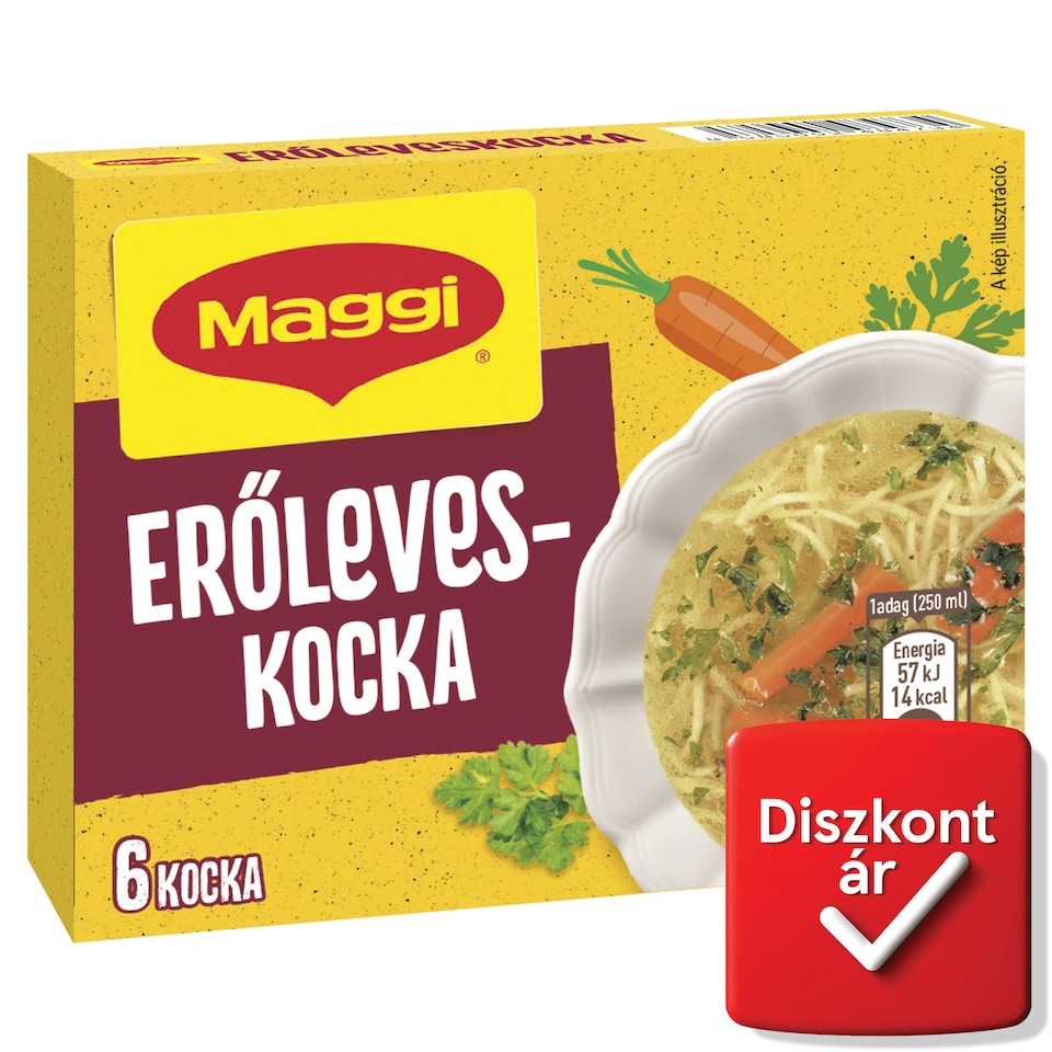 Maggi erőleveskocka 6 db 60 g