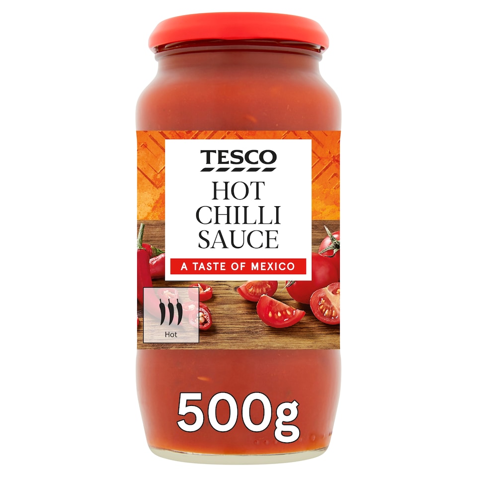 Tesco Hot Chilli Sauce 500G