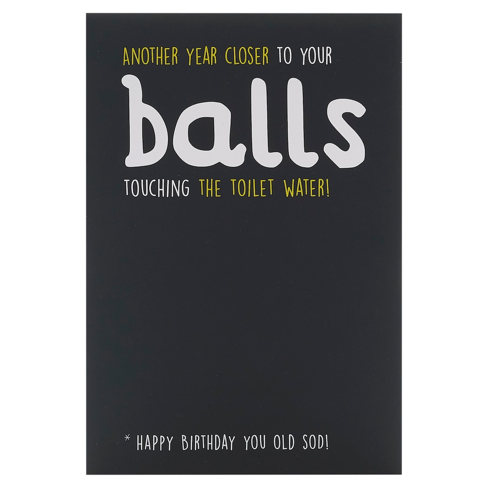 Emotional Rescue Birthday Card (Humour)