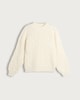image 5 of F&F Chenille Textured Knitted Crew Neck Jumper in Cream