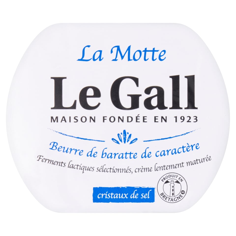 Le Gall La Motte Churn Butter with Crystal Sea Salt 250g