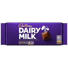 Cadbury Dairy Milk Chocolate Bar 180g