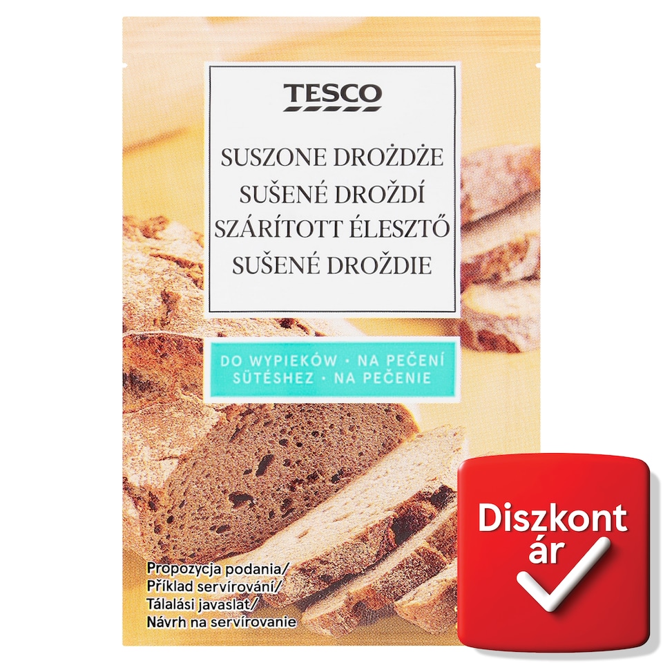 Tesco szárított élesztő 7 g