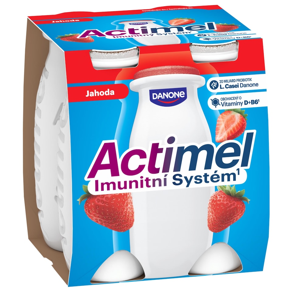 obrázok 1 z ACTIMEL Jahoda 4x100g