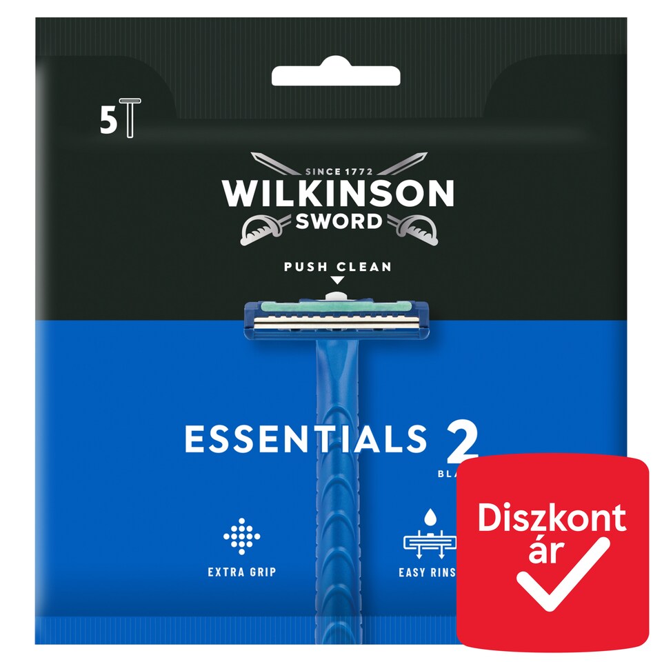 Wilkinson Sword Essentials 2 Blades Razor 5 pcs