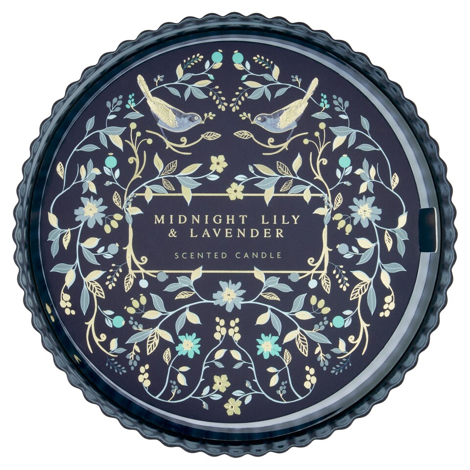 image 1 of F&F Home Midnight Lily & Lavender Winter Candle 650G