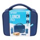 image 1 of Smash Recycled Navy 5 Piece Lunch Bag & Water Bottle Pack