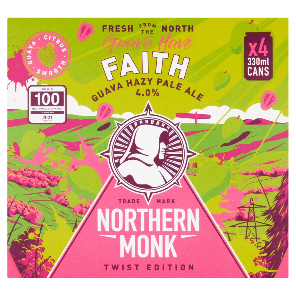 Northern Monk Guava Have Faith Pale Ale 4X330ml