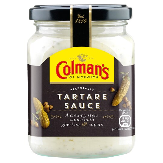 Colman's Tartare Sauce 250Ml Tesco Groceries
