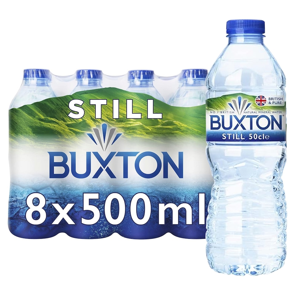 image 1 of Buxton Still Natural Mineral Water Multipack 8x500ml