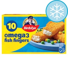Birds Eye Omega 3 Fish Fingers 10 Pack 280g