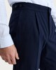 image 2 of F&F Pleated Tailored Fit Trousers in Navy