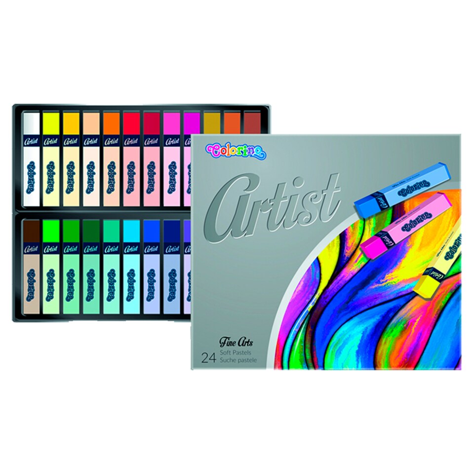 Colorino Artist Fine Arts měkké pastely 24 ks