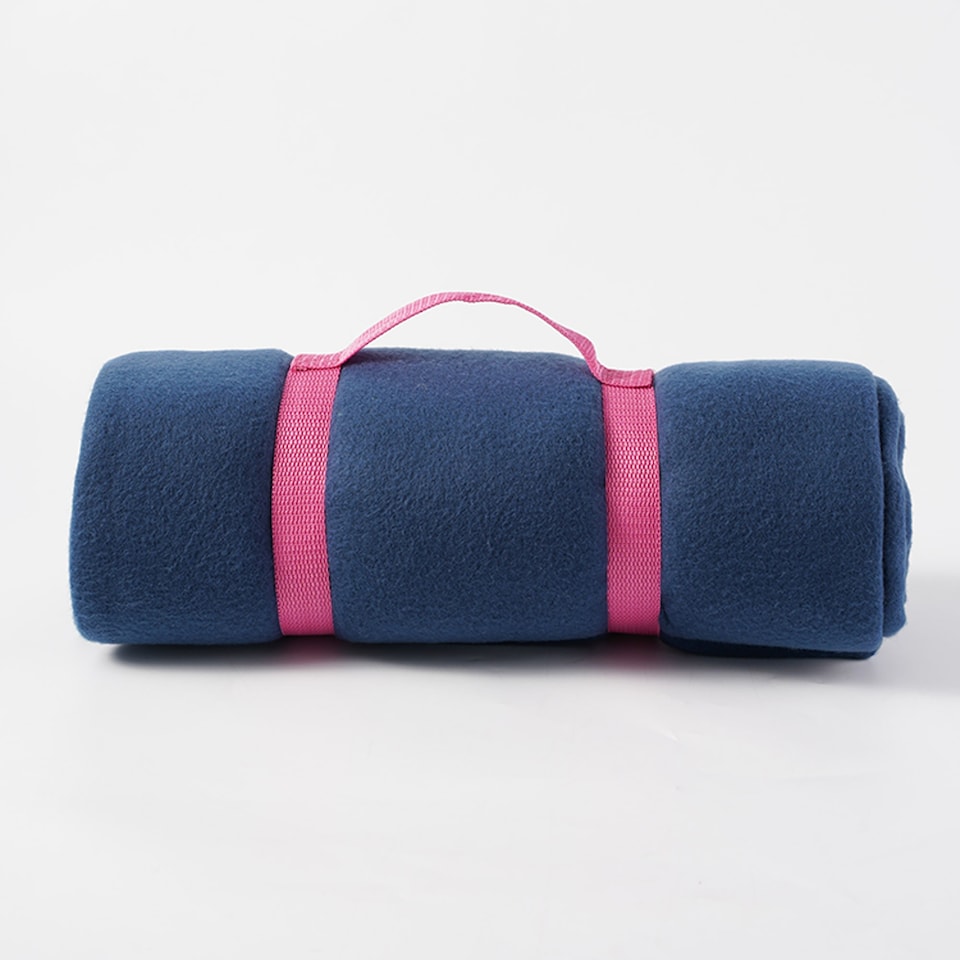 Tesco fleece blanket - NAVY
