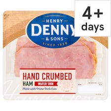 Denny Hand Crumbed Irish Ham Wafer Thin 80G