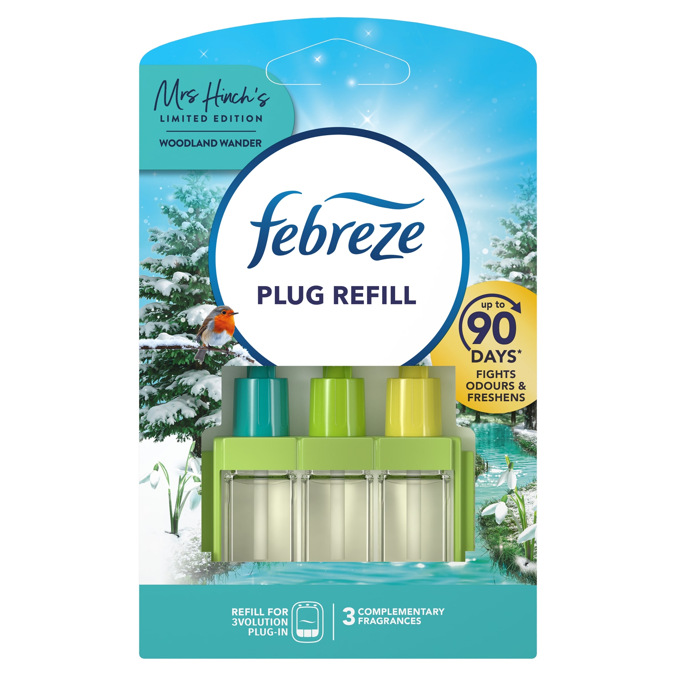 Febreze Plug Refill Mrs Hinch's Limited Edition Woodland Wander 20ml