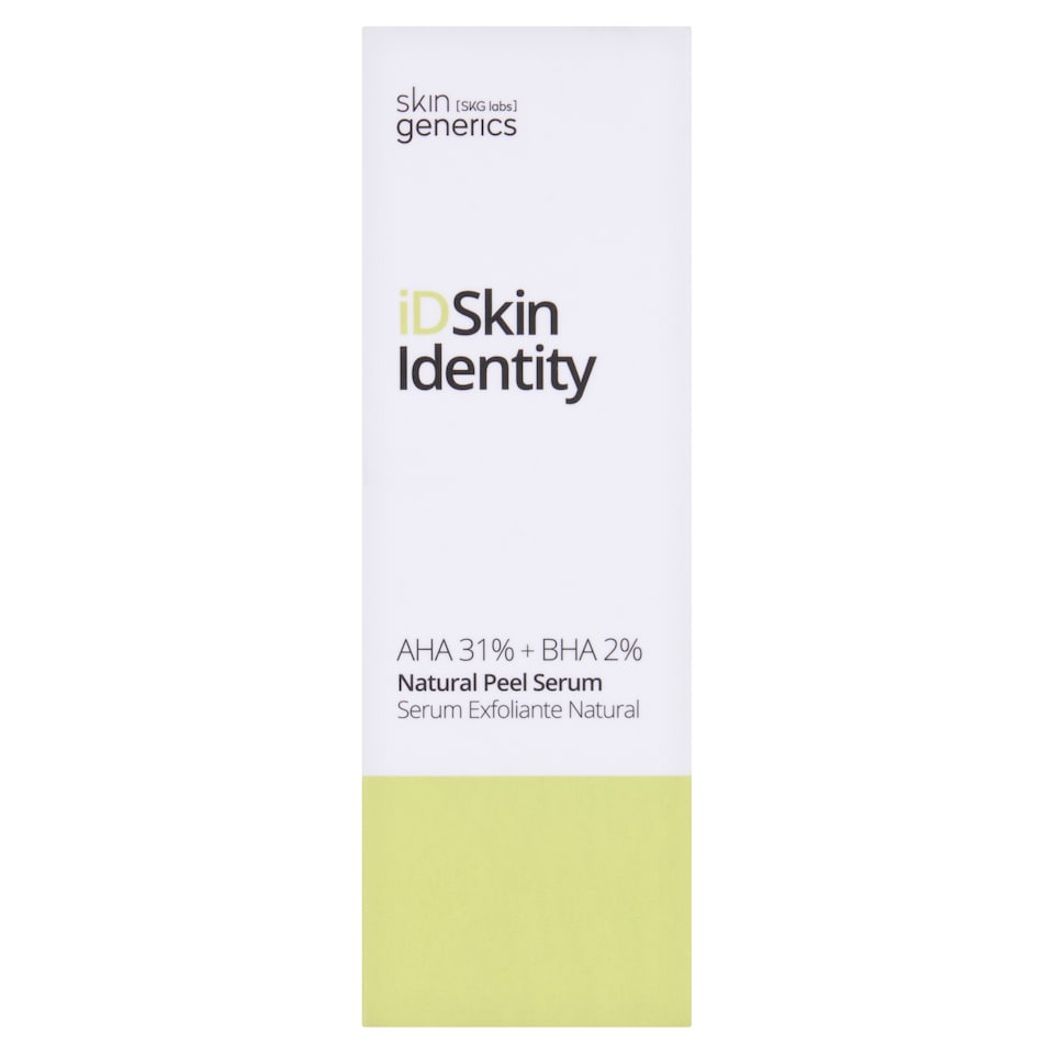ID SKIN IDENTITY NATURAL PEEL SERUM  30ML