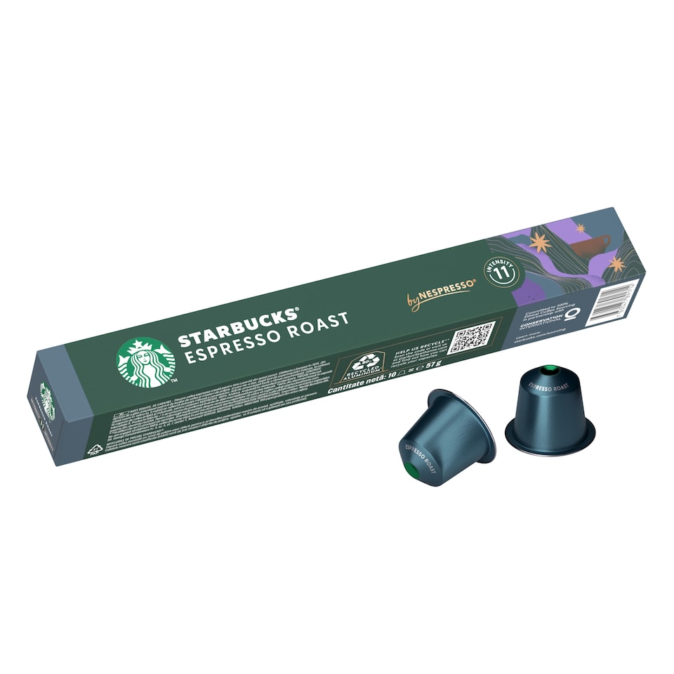image 1 of Starbucks by Nespresso Espresso Roast Coffee Pods x10 57g