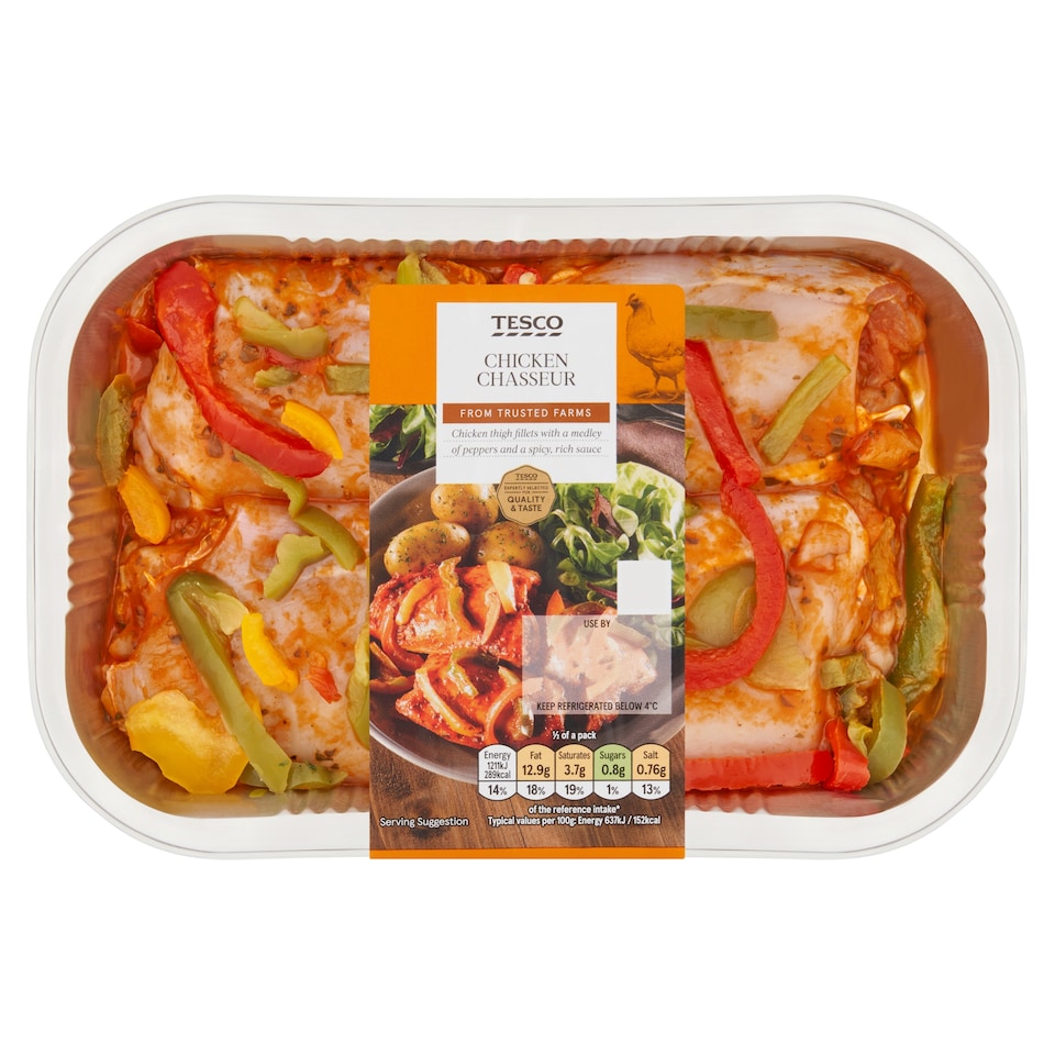 Tesco Chicken Chasseur 540g.
