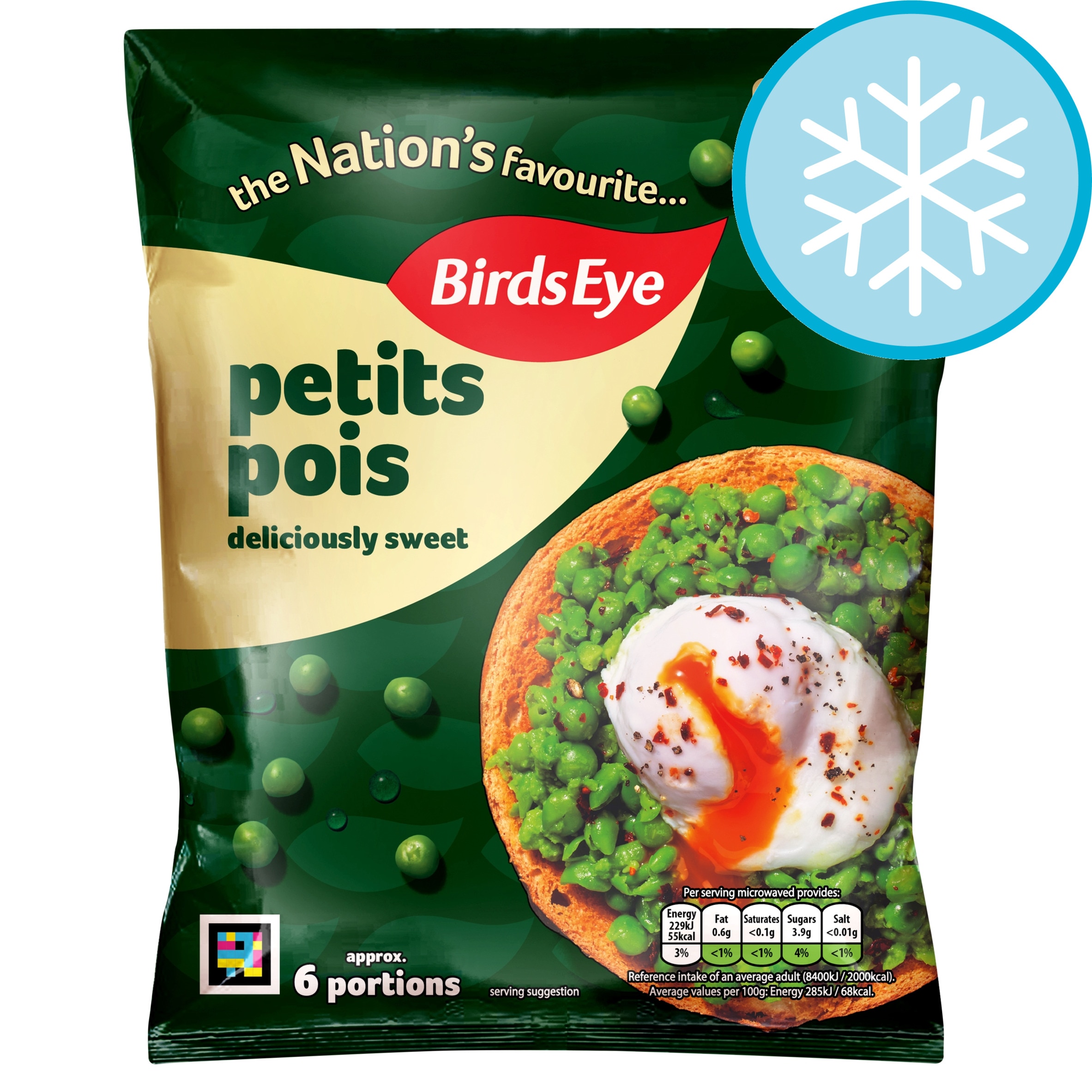 Birds Eye Petits Pois 545g