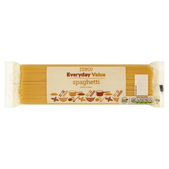 Tesco Every Day Value Spaghetti 500G