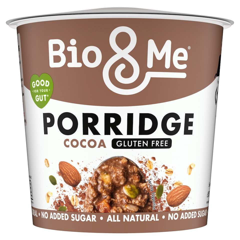 Bio&Me Cocoa Gluten Free Porridge Pot 58g