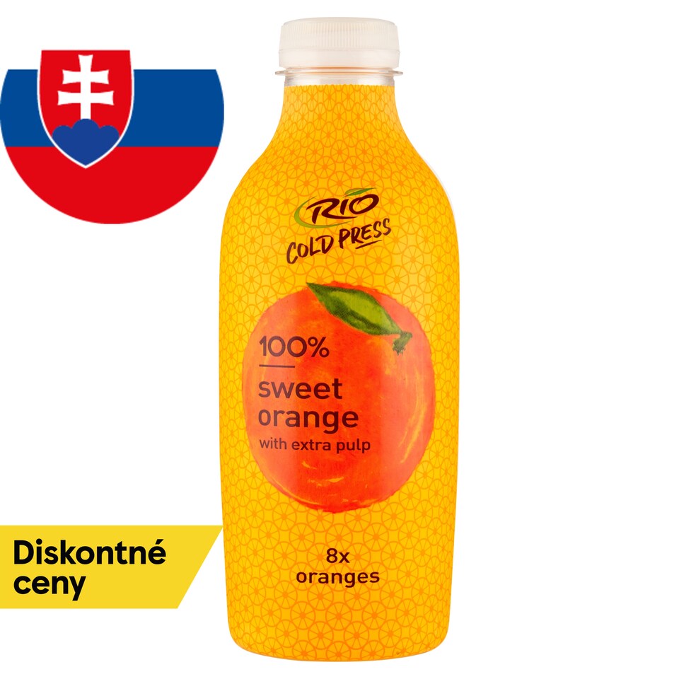 obrázok 1 z Rio Cold Press 100% pomarančová šťava s dužinou 750 ml
