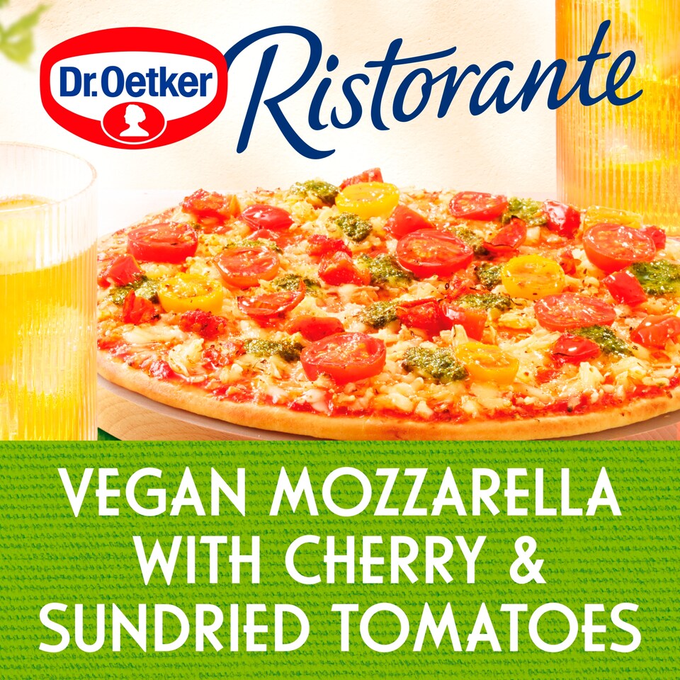 image 1 of Dr Oetker Ristorante Vegan Margherita Pomodori Pizza 340g