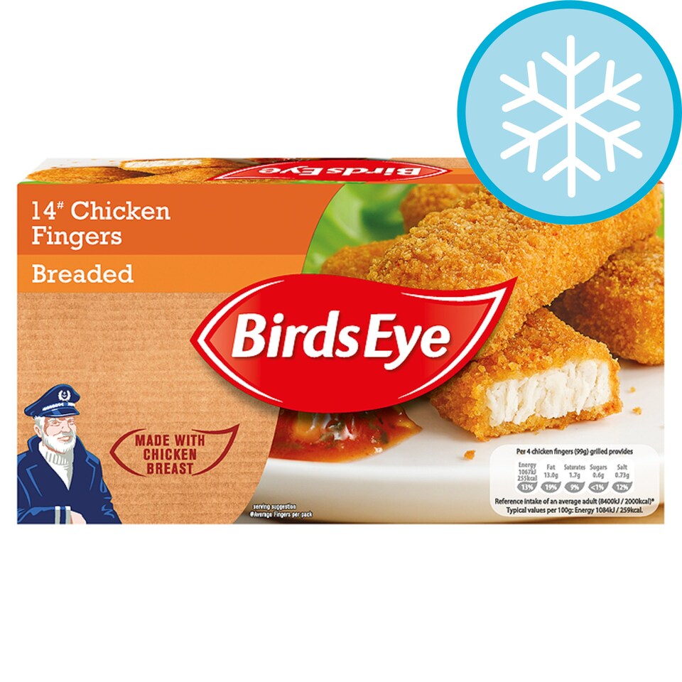 Birds Eye Chicken Fingers 14S 350G