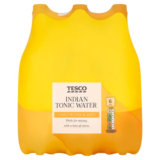 Tesco Indian Tonica Water 6X1 Litre Tesco Groceries