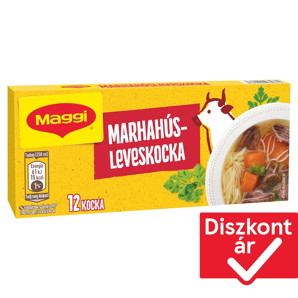 Maggi marhahúsleveskocka 120 g