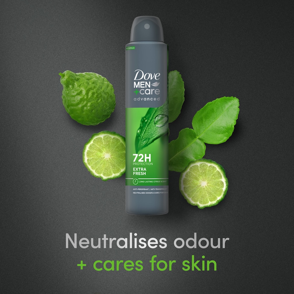 image 1 of Dove Men+Care Extra Fresh 72h Antiperspirant Deodorant 200ml
