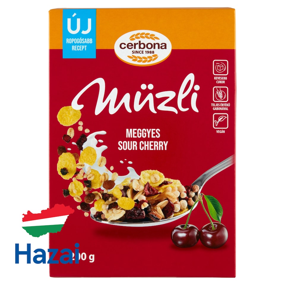 Cerbona meggyes müzli 200 g