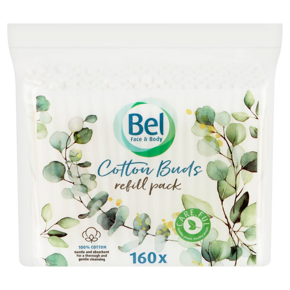 obrázok 1 z Bel Face & Body Cotton vatové tyčinky sáčok 160 ks