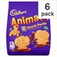 image 1 of Cadbury Animals Snack Pack 6 Pack 132G