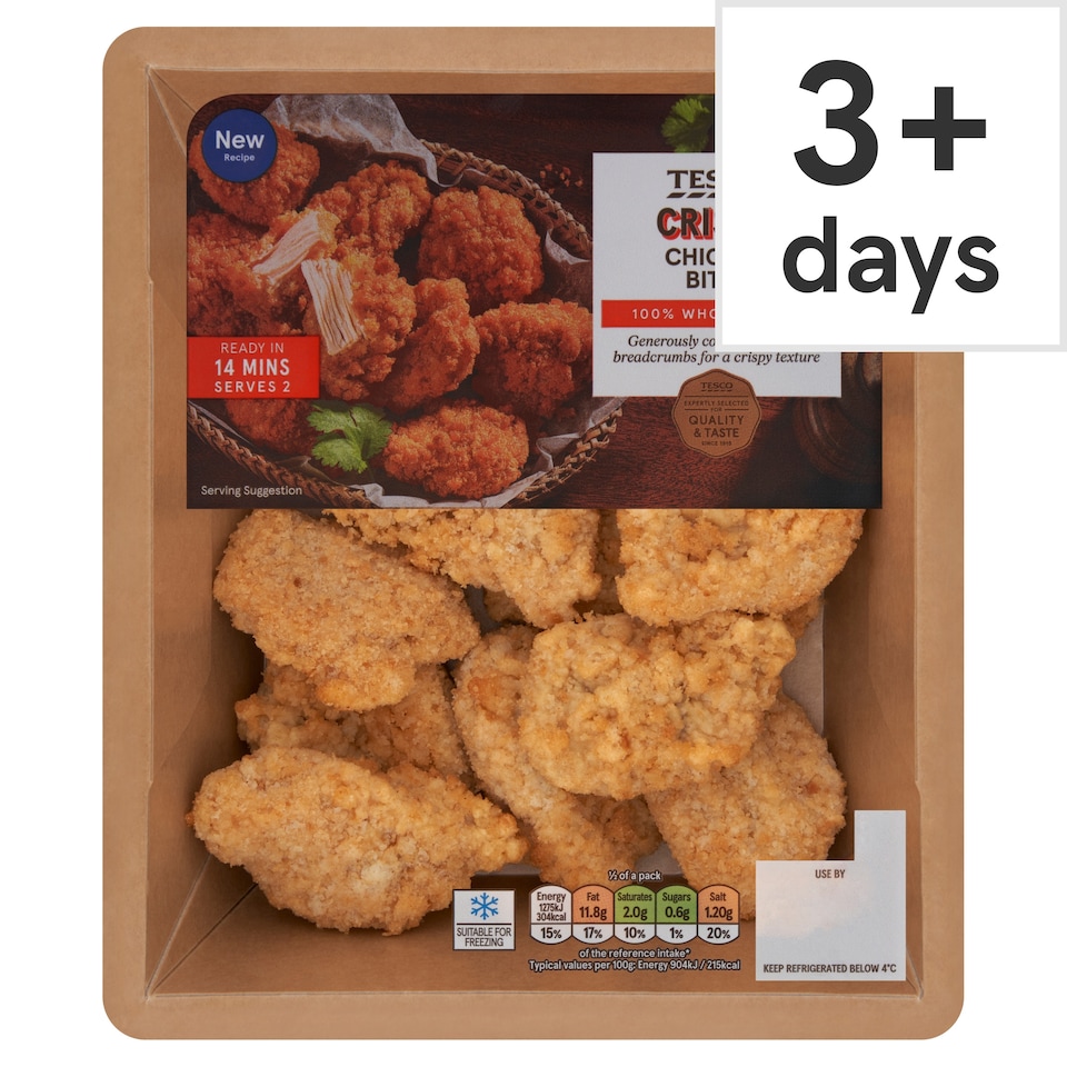 Tesco Crispy Chicken Bites 300g
