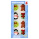 image 2 of Cake Decor Festive Decorations 8 Pack