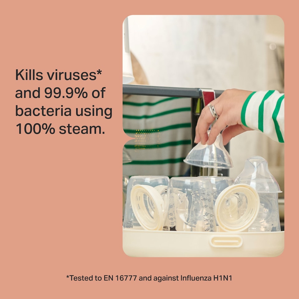 image 1 of Tommee Tippee Micro-Steam Microwave Steriliser