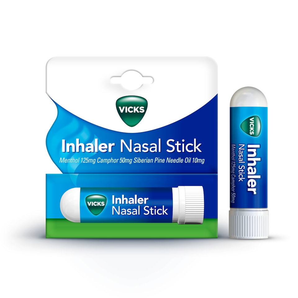 image 1 of Vicks Inhaler Fast Acting Blocked Nose Relief Stick