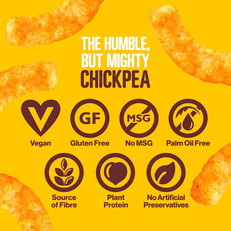 image 1 of Hippeas Chickpea Puffs Sweet & Smokin 22G