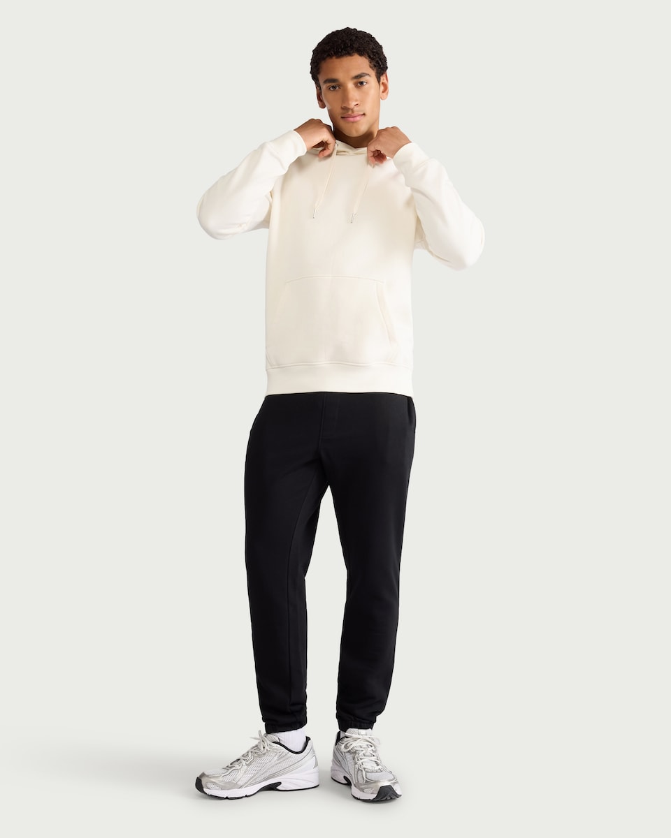 image 1 of F&F Active EVERYHOUR Cotton Rich Slim Fit Joggers in Black