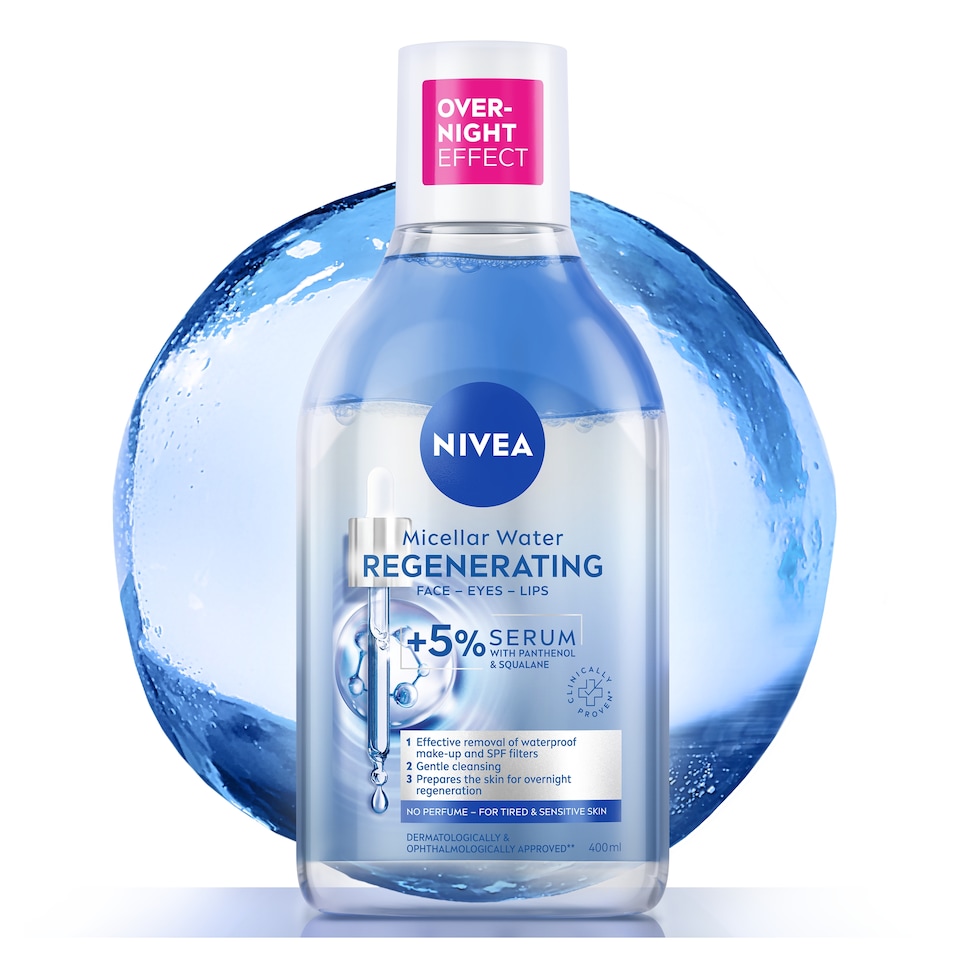 image 1 of NIVEA Regenerating Serum Infused Micellar Water 400ml