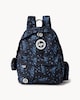 image 1 of Hype Printed Backpack in Navy