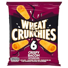 Wheat Crunchies Crispy Bacon Crisps 6X23g