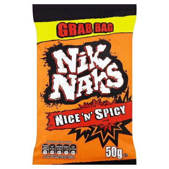 image 1 of Kp Nik Naks Nice & Spicysnck Grab Bag 50G