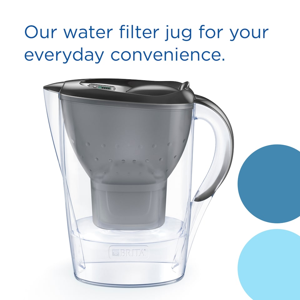 image 1 of BRITA Maxtra PRO Marella Cool Graphite Jug 2.4L
