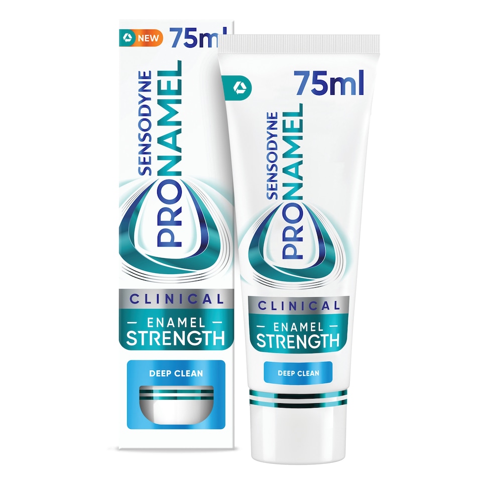 image 1 of Pronamel Sensodyne Clinical Enamel Strength Deep Clean 75ml