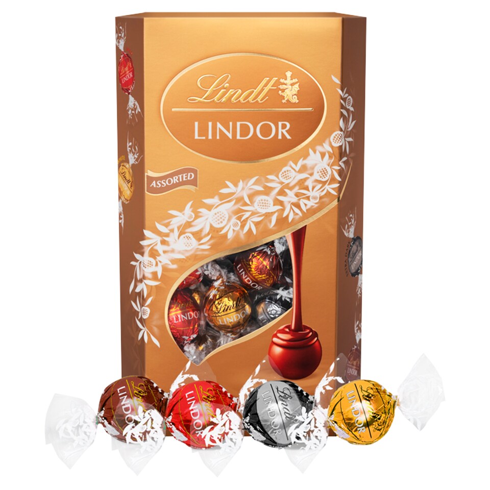 image 1 of Lindt Lindor Assorted Chocolate Truffles 600G