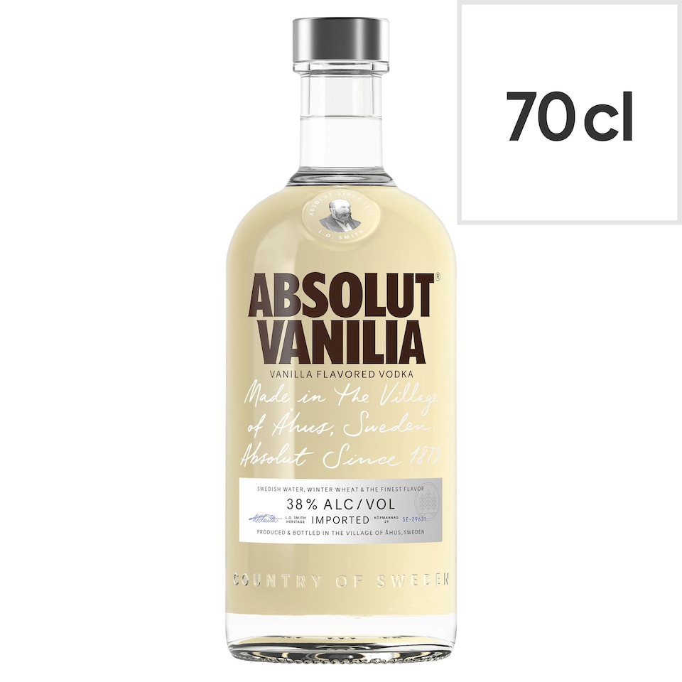 image 1 of Absolut Vanilla Vodka 70Cl